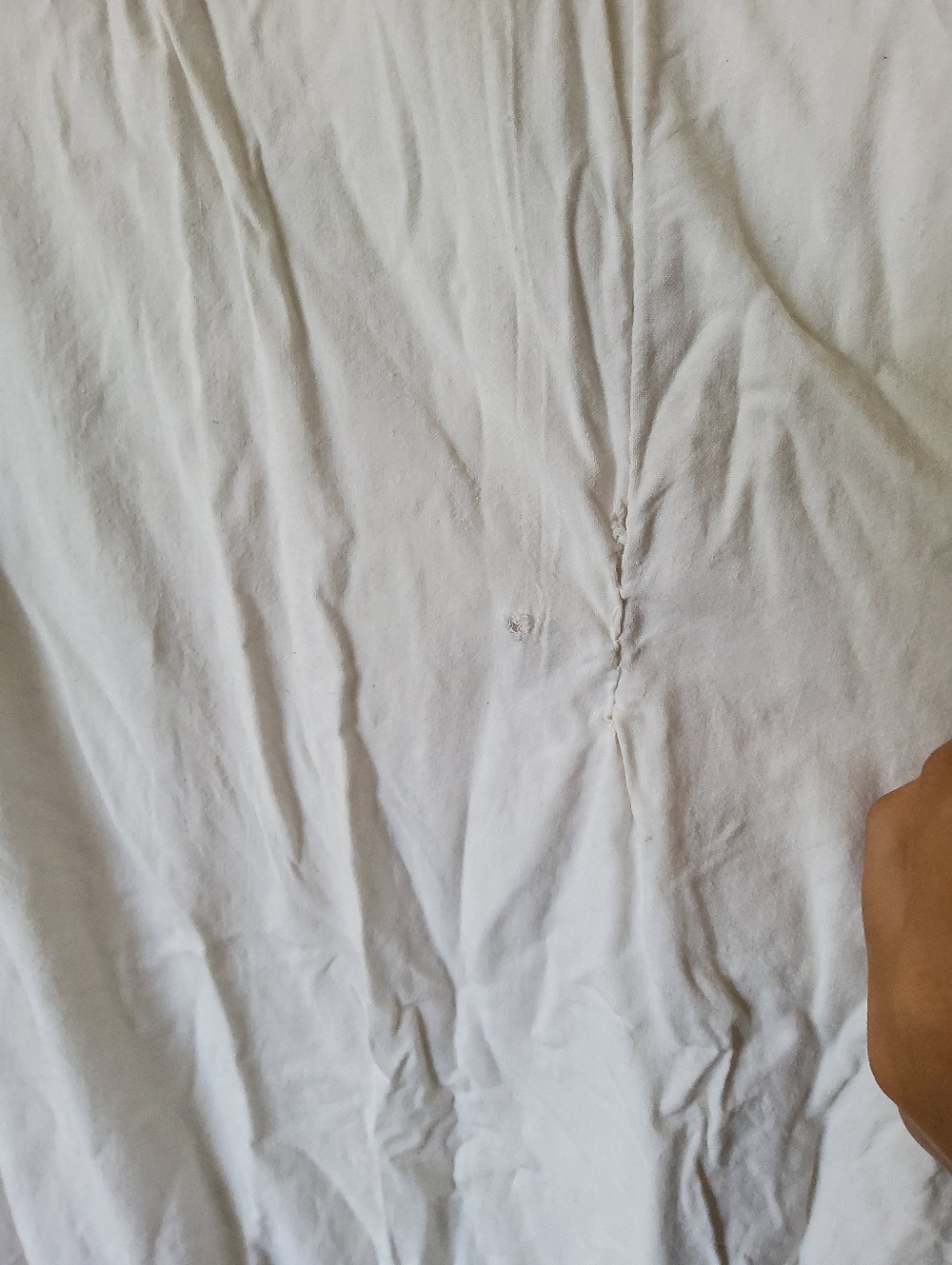 1960s Embroidered White Boho Caftan - Picture 5 of 9
